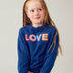 BLOOM sweattrøje med LOVE