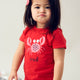 CRAB T-shirt med print