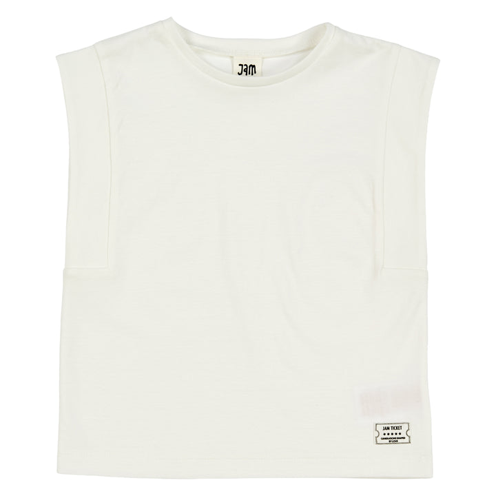 SINGLE JERSEY ærmeløs top