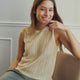 KNIT strikket top