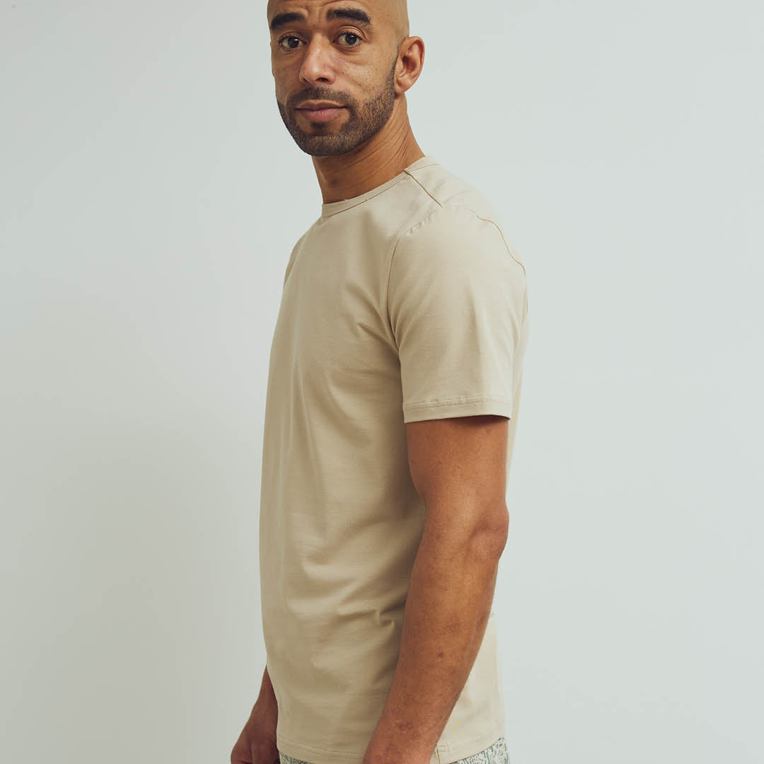 HERRE T-shirt med rund hals