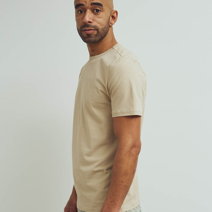 HERRE T-shirt med rund hals