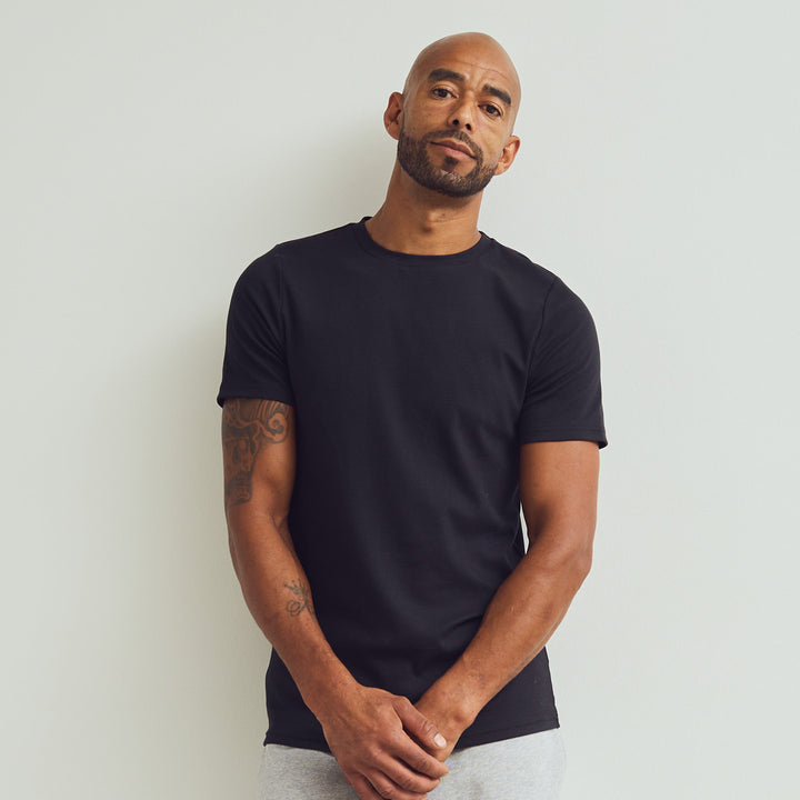 HERRE T-shirt med rund hals