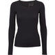 CALM RIB langærmet bluse