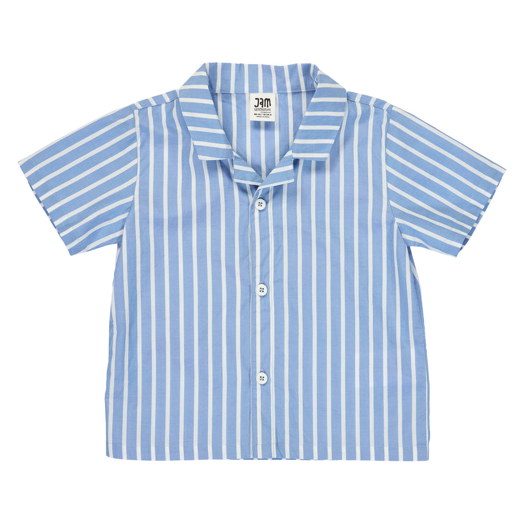POPLIN STRIPE skjorte