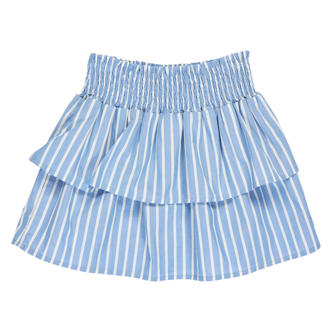 POPLIN STRIPE nederdel