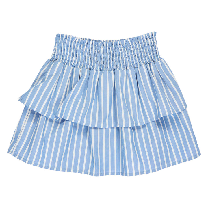 POPLIN STRIPE nederdel