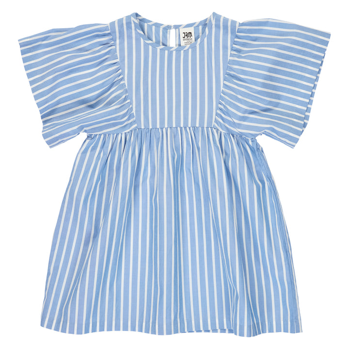 POPLIN STRIPE kjole
