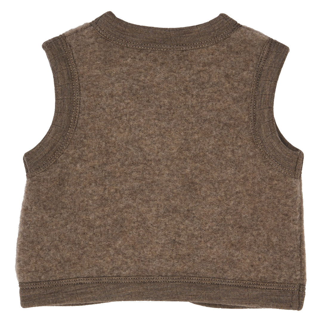 WOOLLY vest i merinould fleece