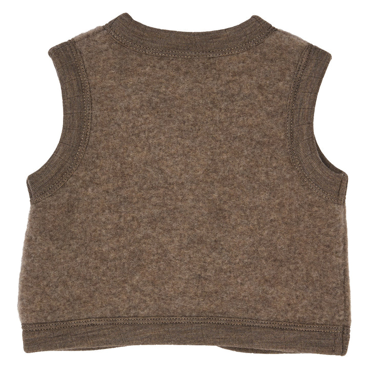 WOOLLY vest i merinould fleece