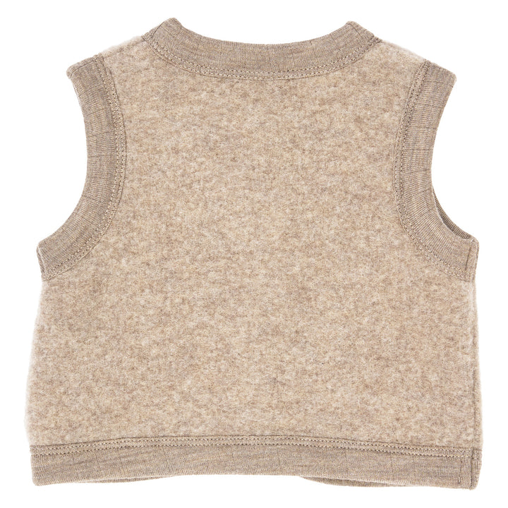 WOOLLY vest i merinould fleece