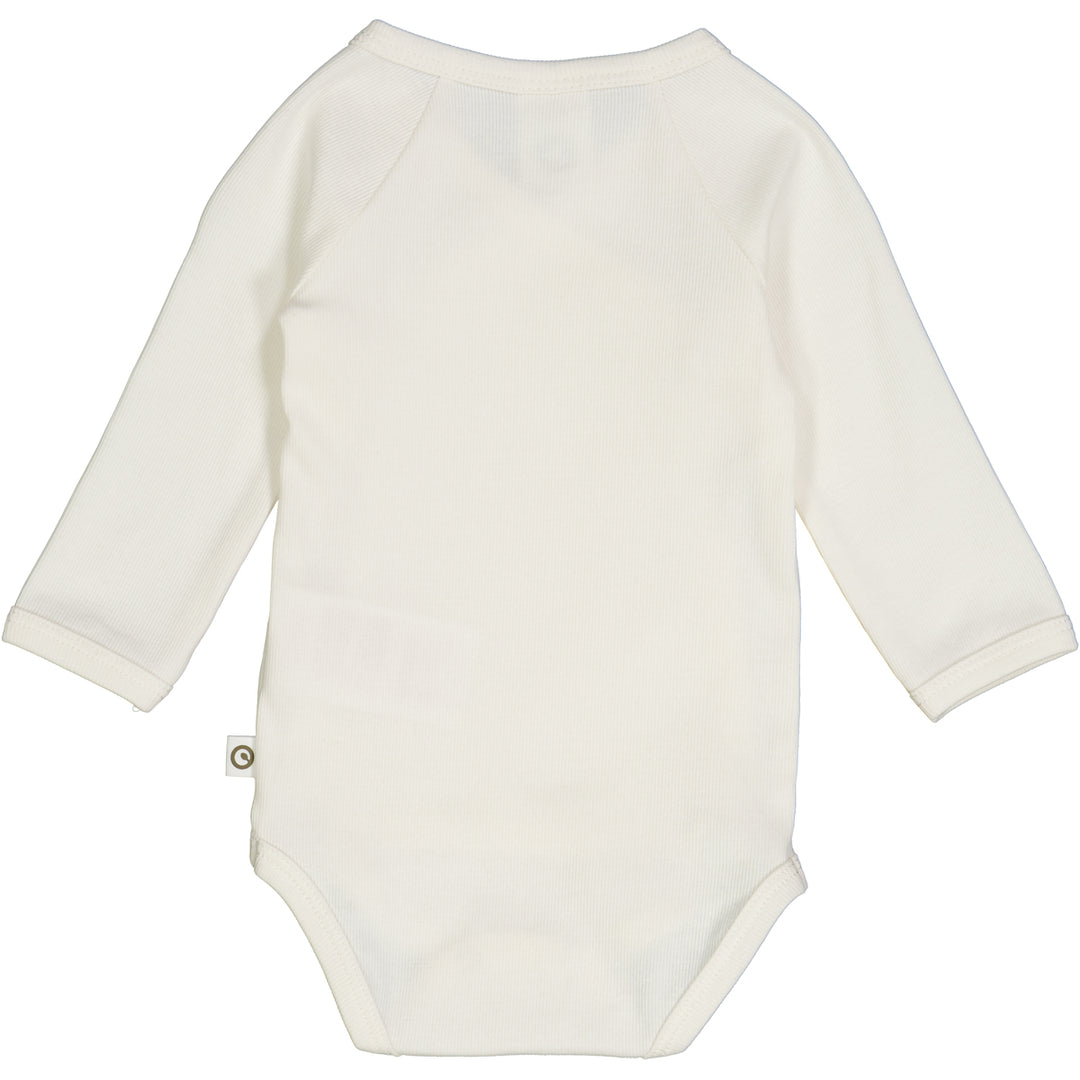 RIB body med kryds lukning 2-pak