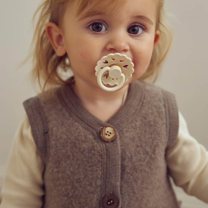 WOOLLY vest i merinould fleece