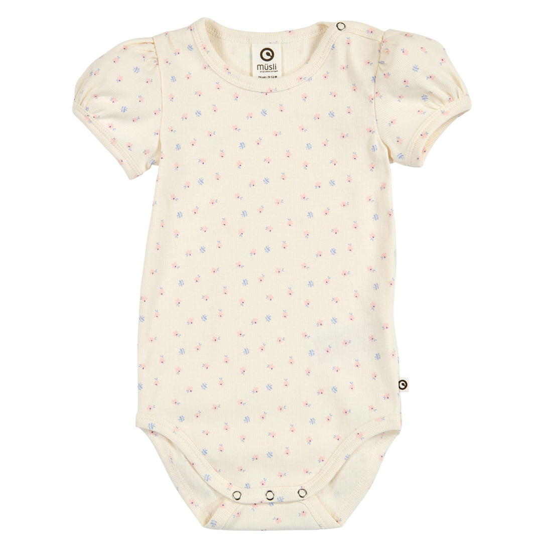 SPRING rib blomstret body
