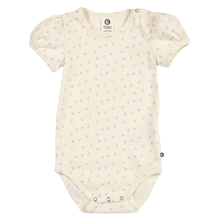 SPRING rib blomstret body