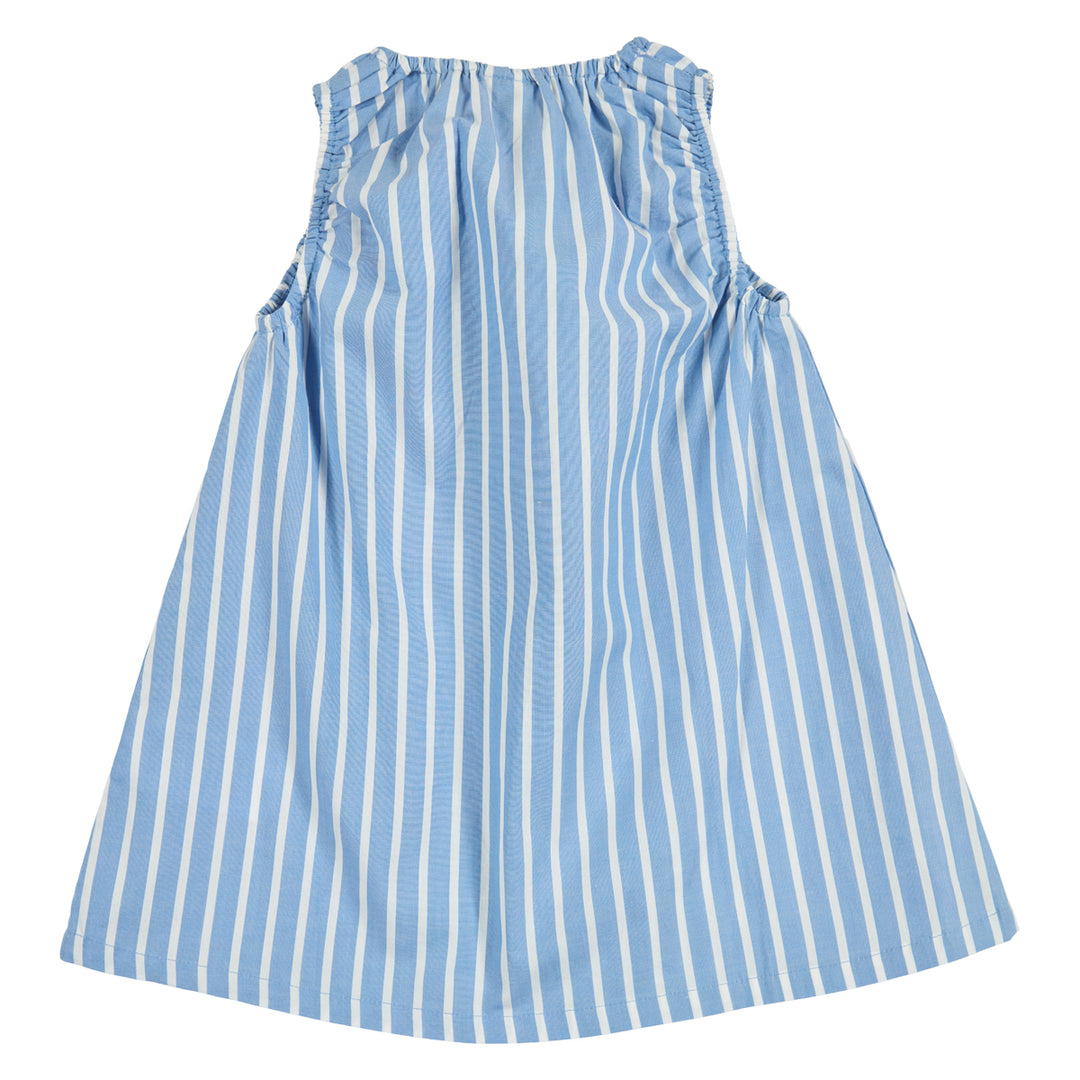 POPLIN STRIPE kjole