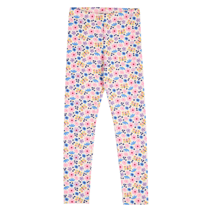 FLOWER leggings med blomsterprint