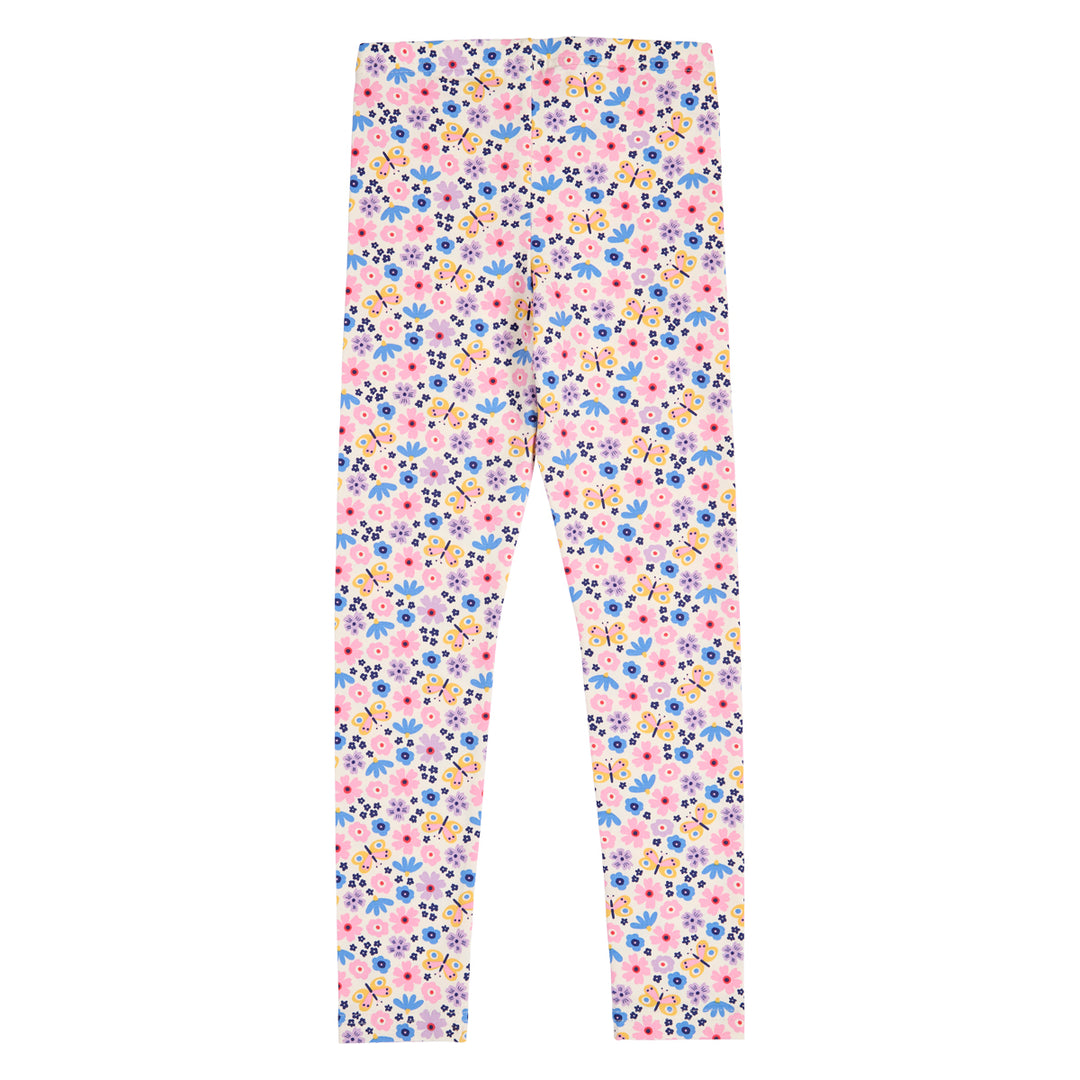 FLOWER leggings med blomsterprint