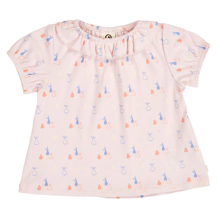 PICNIC RIB top med flæsekrave