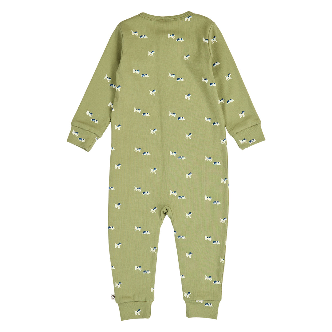 BFF rib heldragt med lynlås