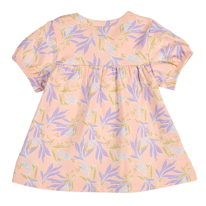 PEONY blomstret pufærme top