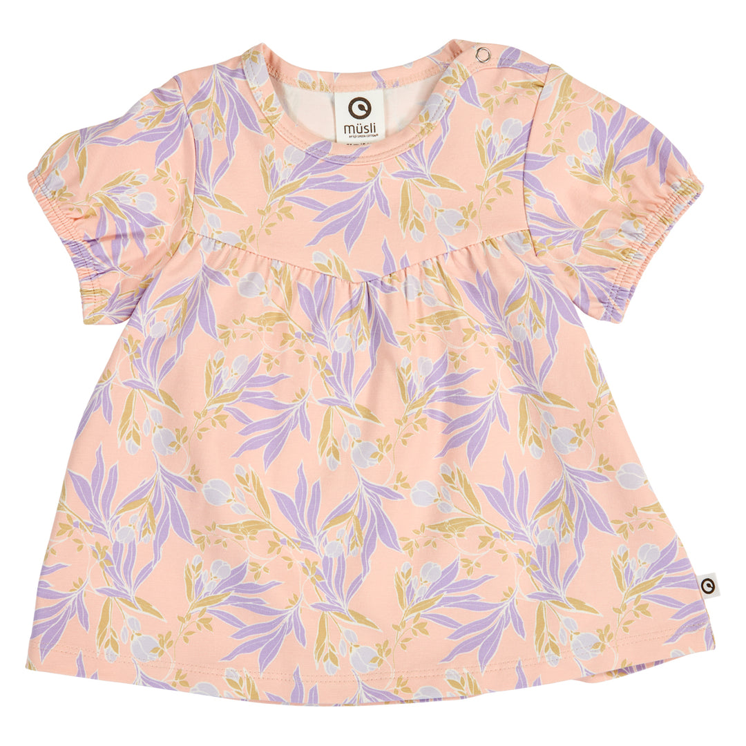 PEONY blomstret pufærme top