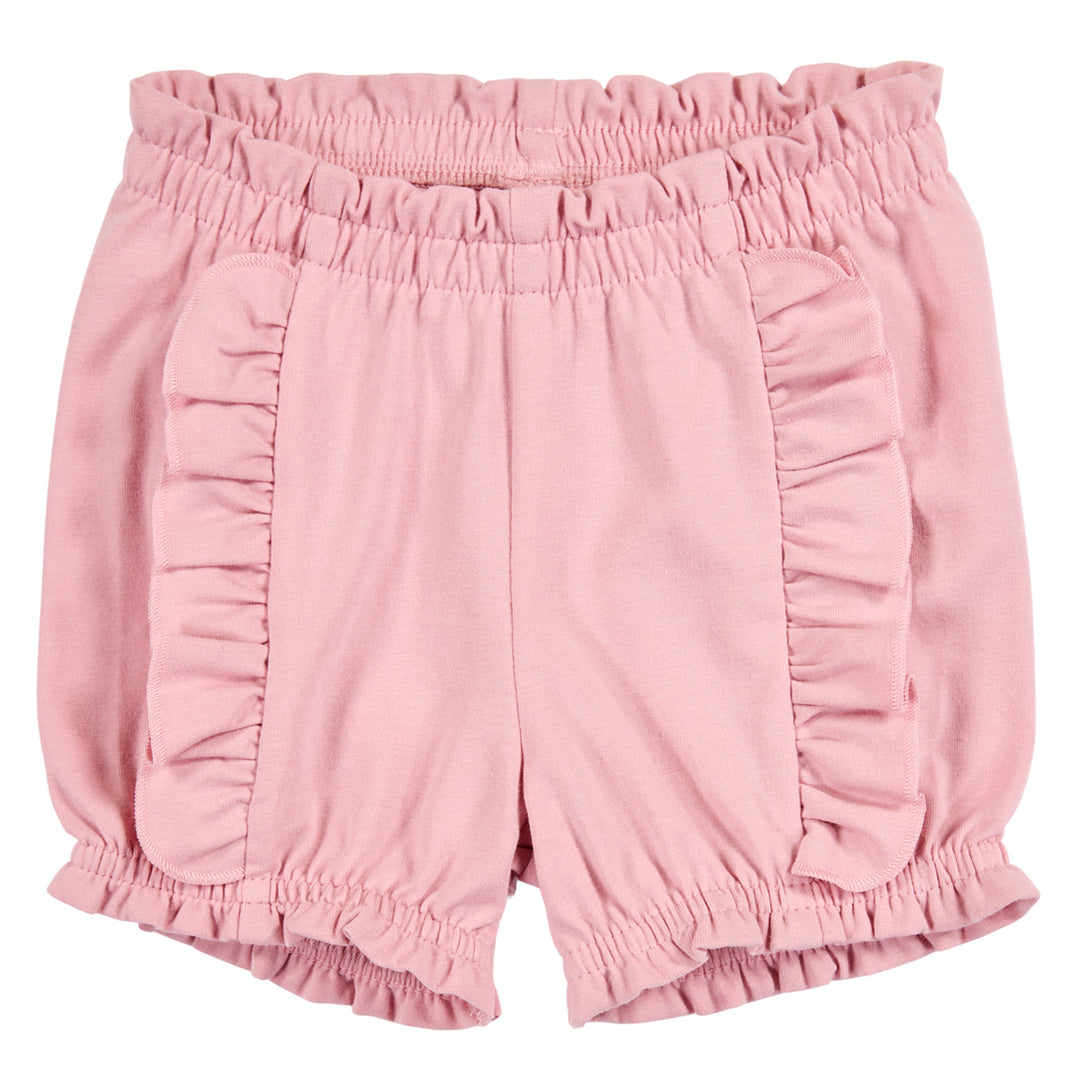 SPRING rib blomstret 2-delt sæt