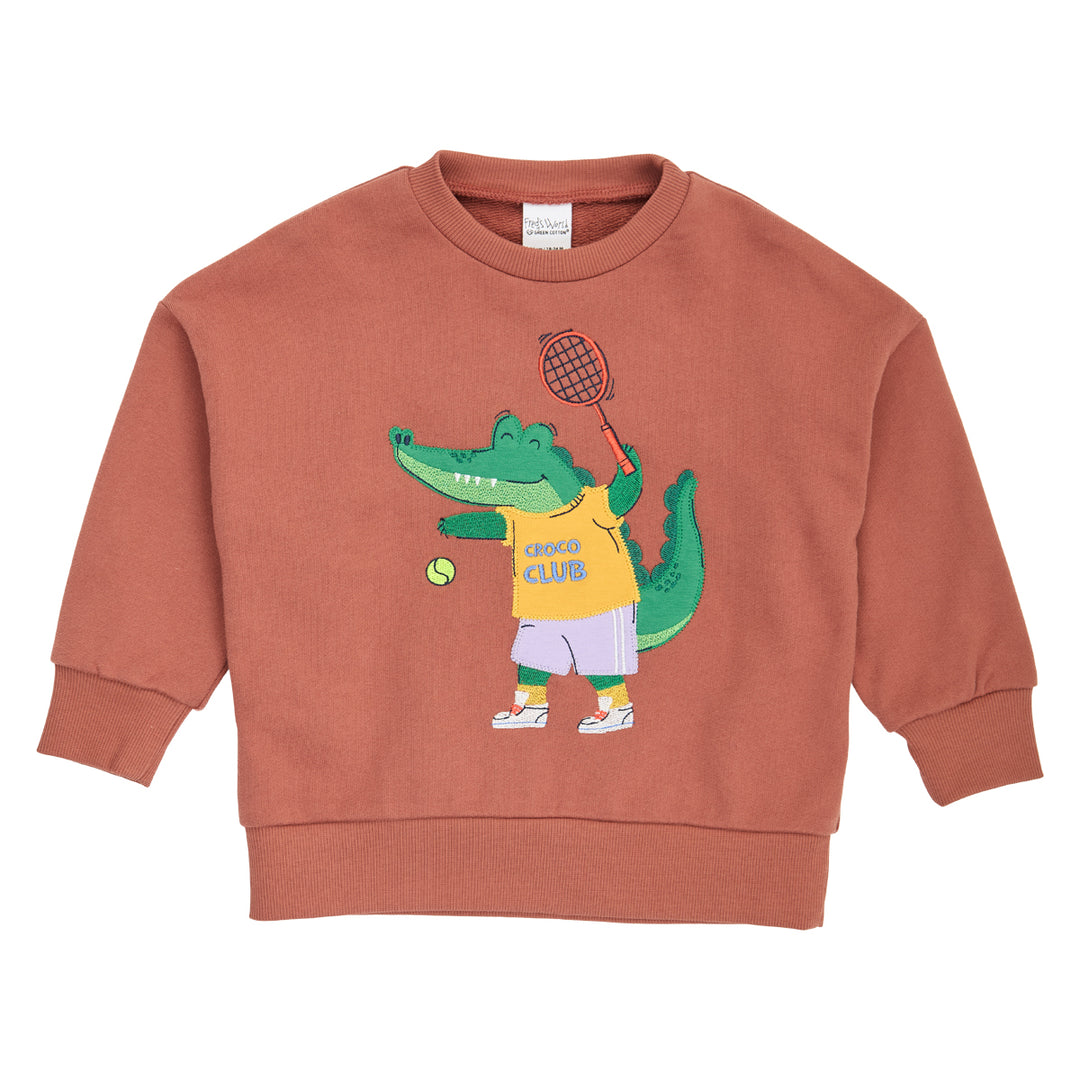 HELLO krokodille sweattrøje