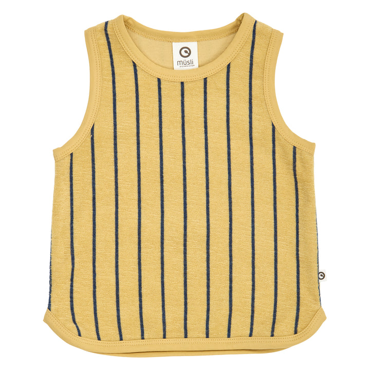 TERRY STRIPE tanktop i frotté