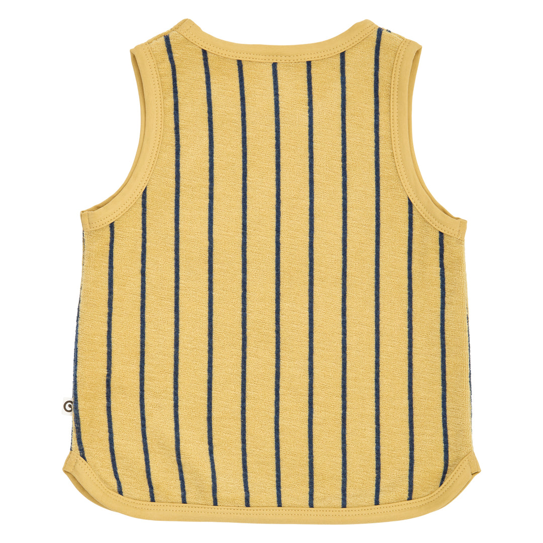 TERRY STRIPE tanktop i frotté
