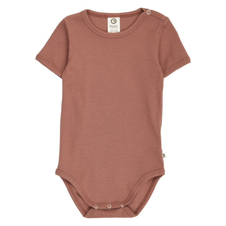 COZY ME RIB kortærmet body