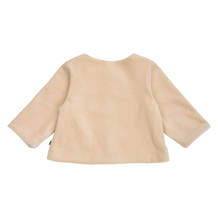 VELOUR vendbar jakke