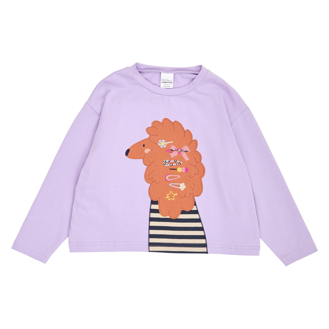 HELLO hund oversize bluse
