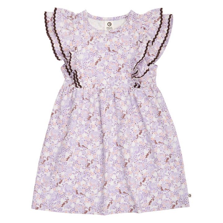 PRAIRIE kjole med flæser