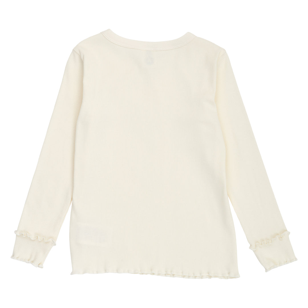 COZY ME RIB deco bluse