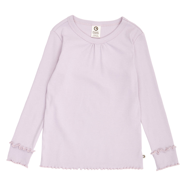 COZY ME RIB deco bluse