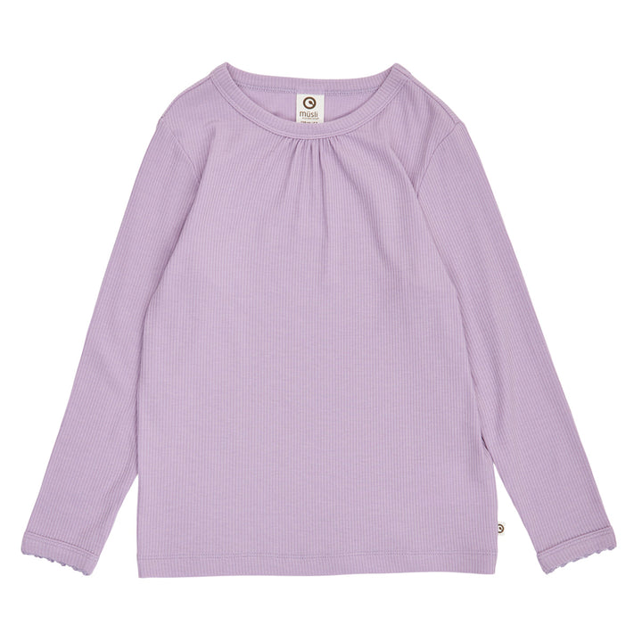 MELLOW tencel picot bluse