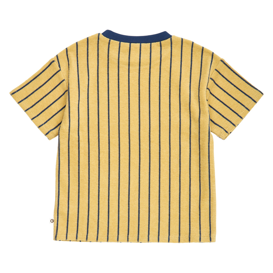 TERRY STRIPE T-shirt i frotté