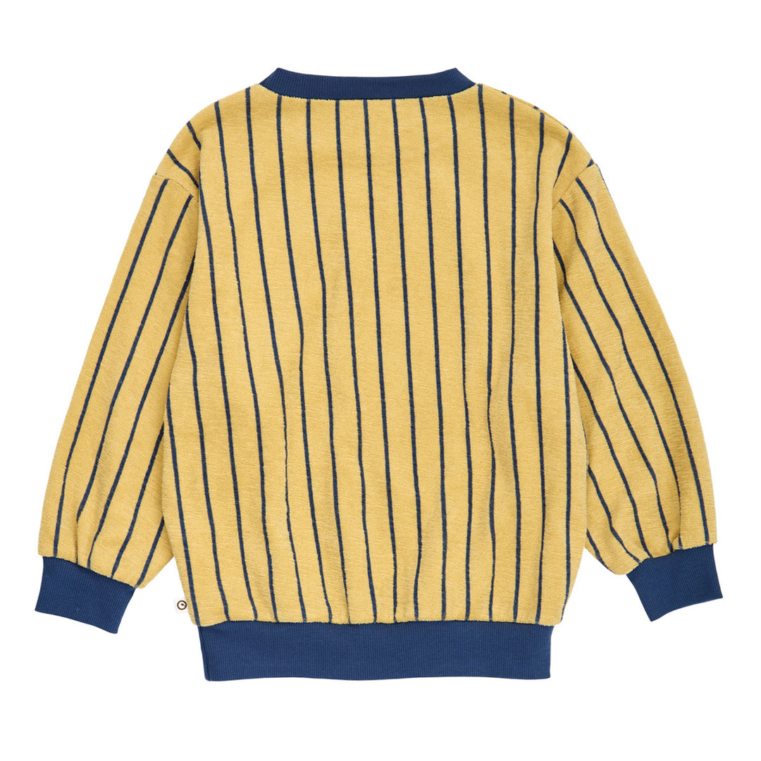 TERRY STRIPE sweattrøje