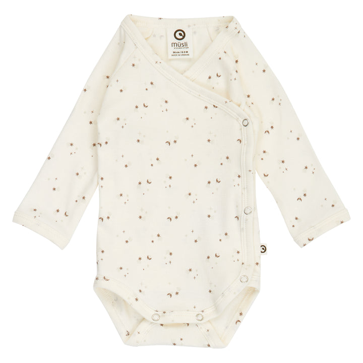 SPARKLE rib body med kryds lukning