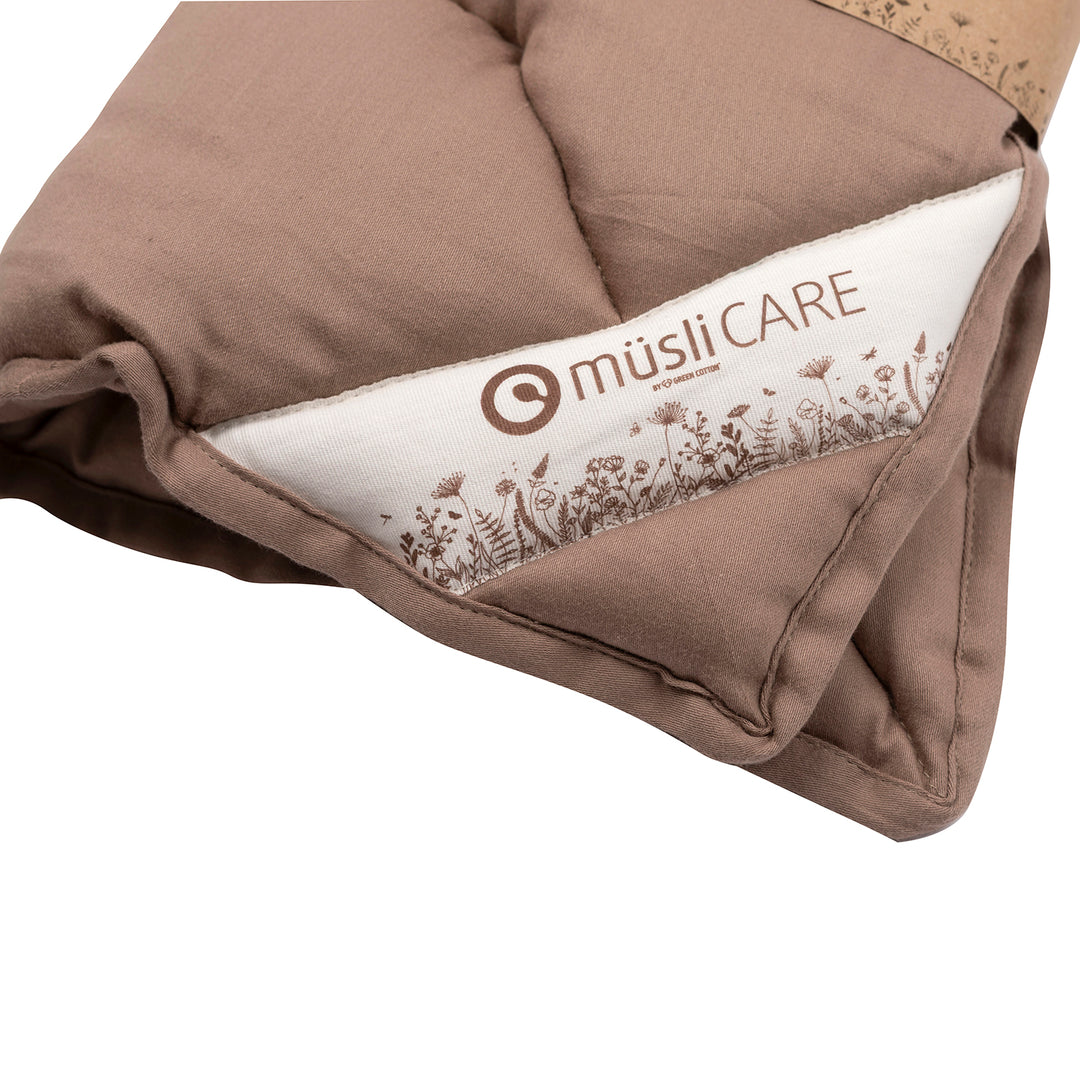 SATIN woven kapok pude 45x40 cm