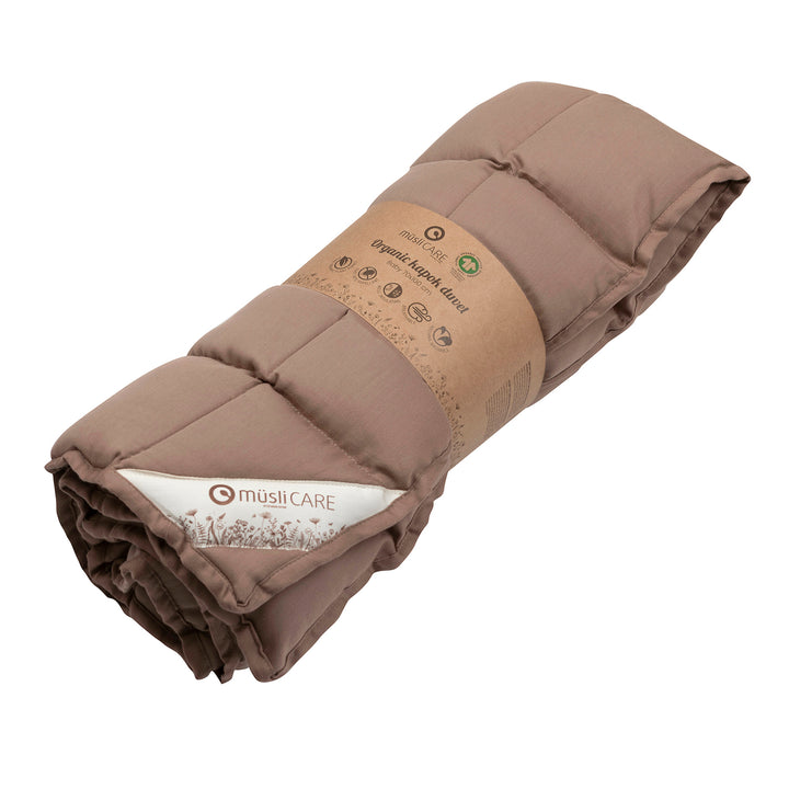 SATIN vævet kapok dyne - JUNIOR