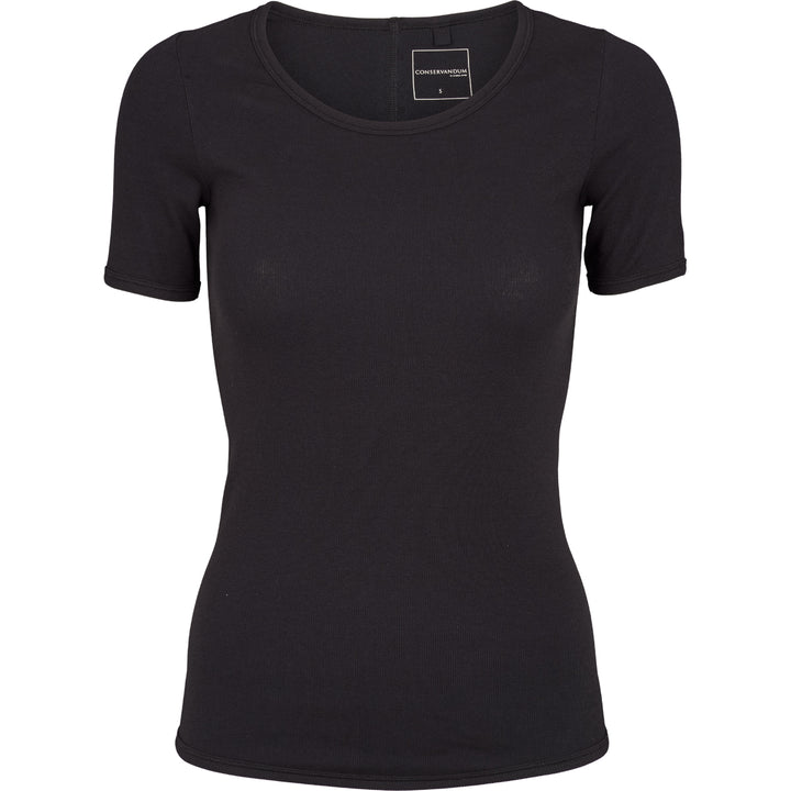 CALM RIB kortærmet T-shirt