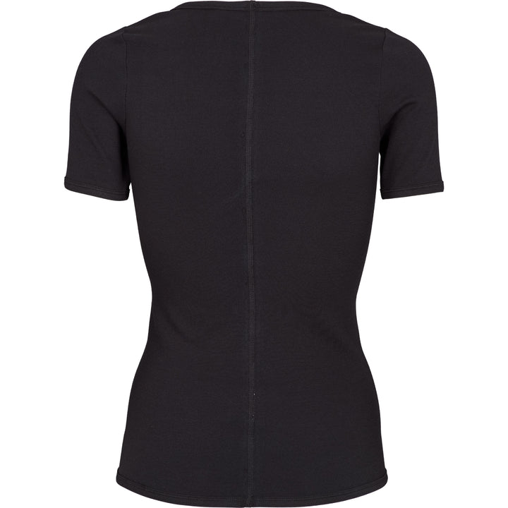 CALM RIB kortærmet T-shirt