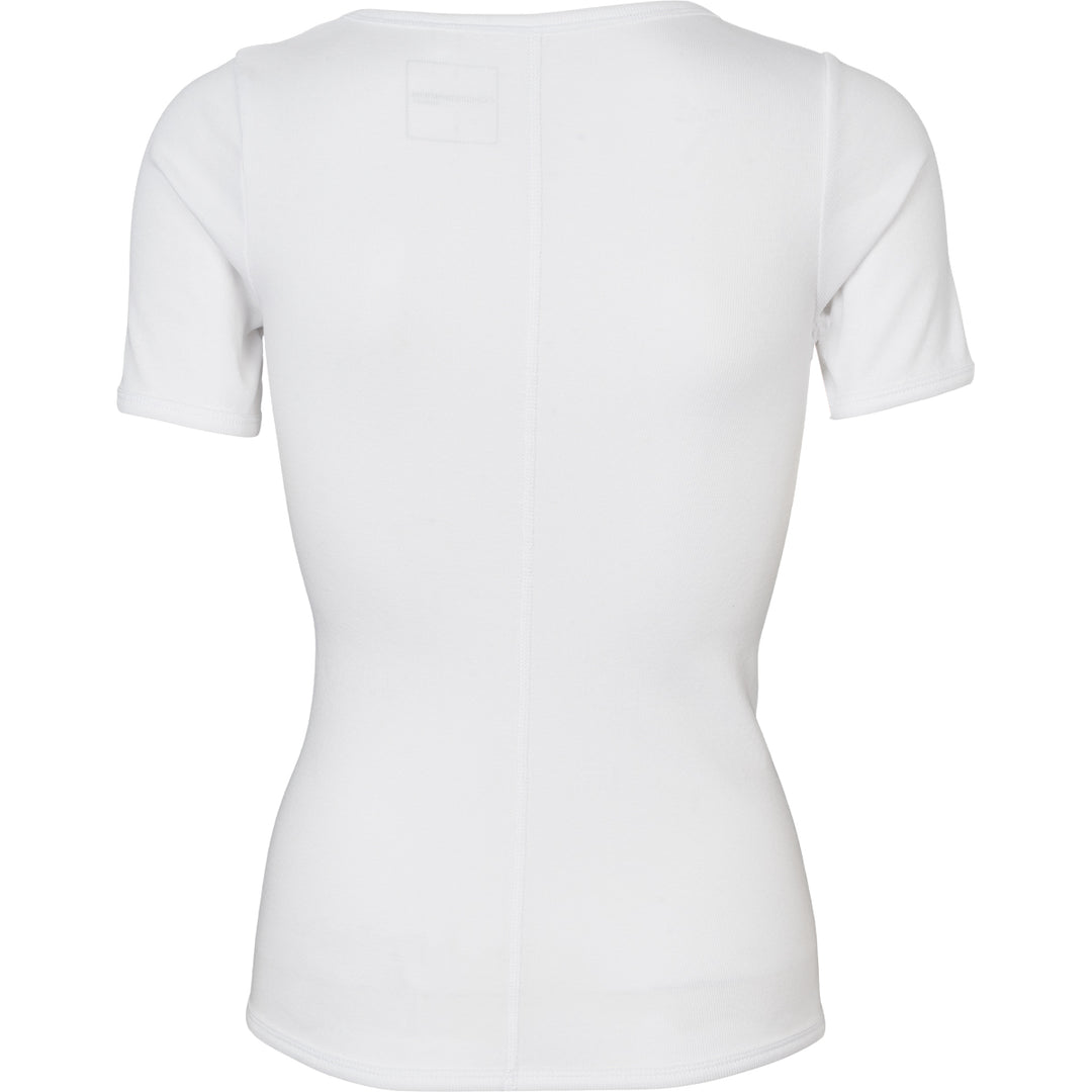 CALM RIB kortærmet T-shirt