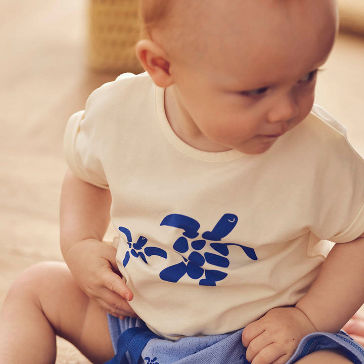 TURTLE printet T-shirt med skildpadder