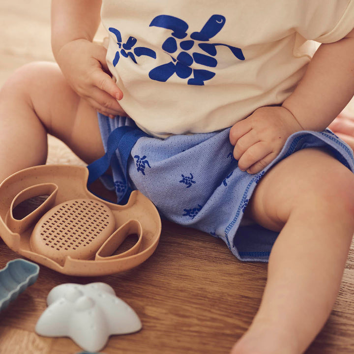 TURTLE printet T-shirt med skildpadder