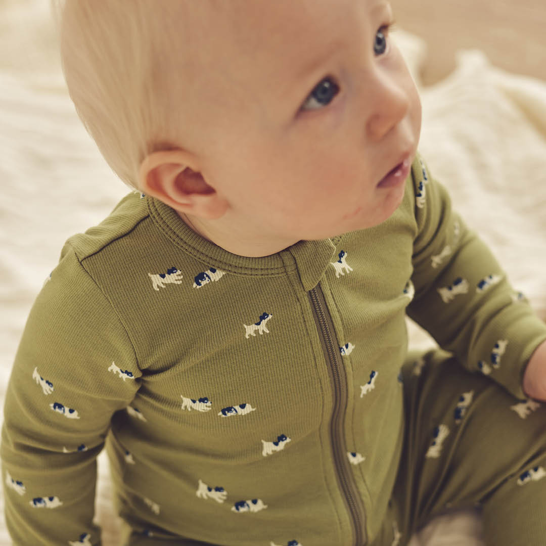 BFF rib heldragt med lynlås