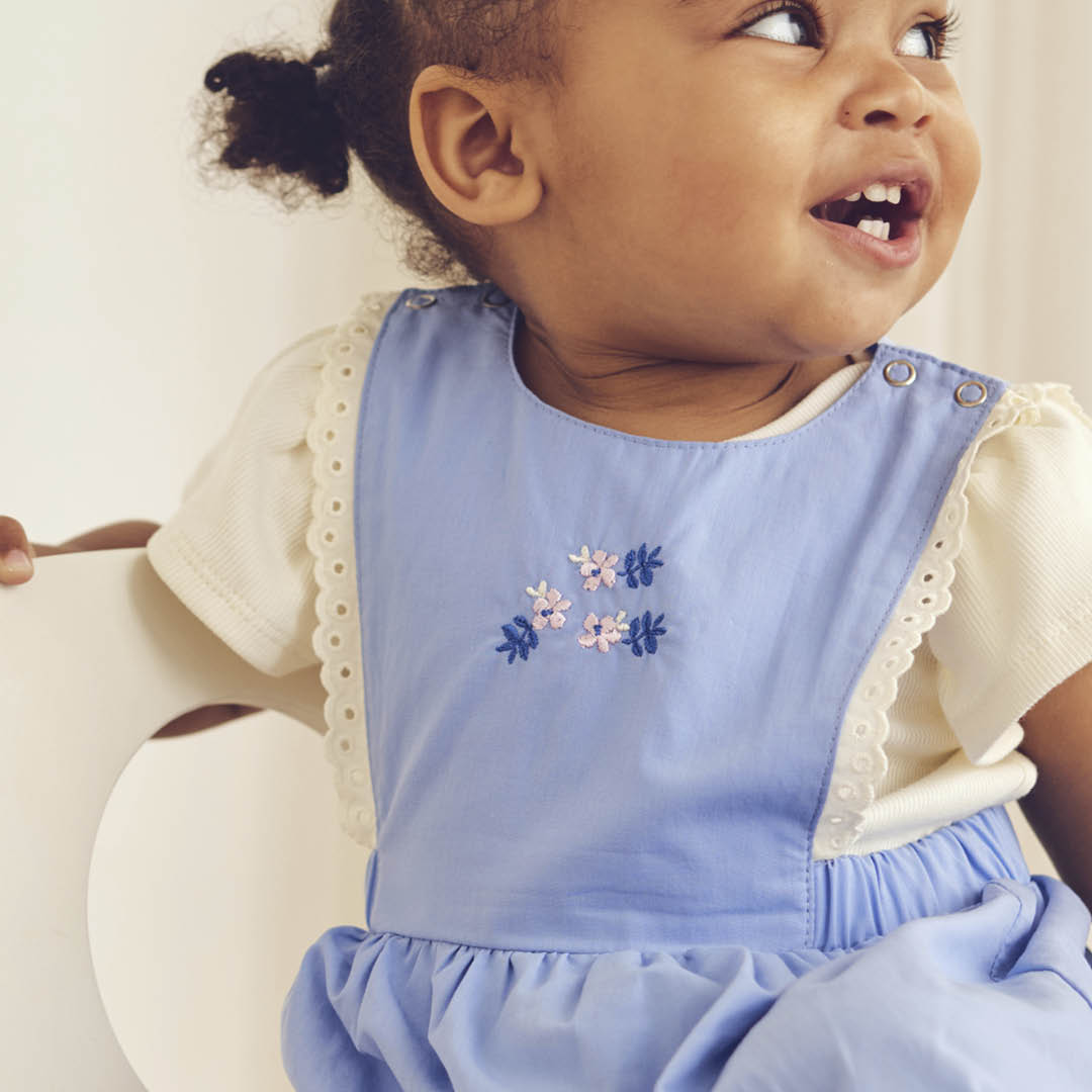 SPRING pinafore kjole