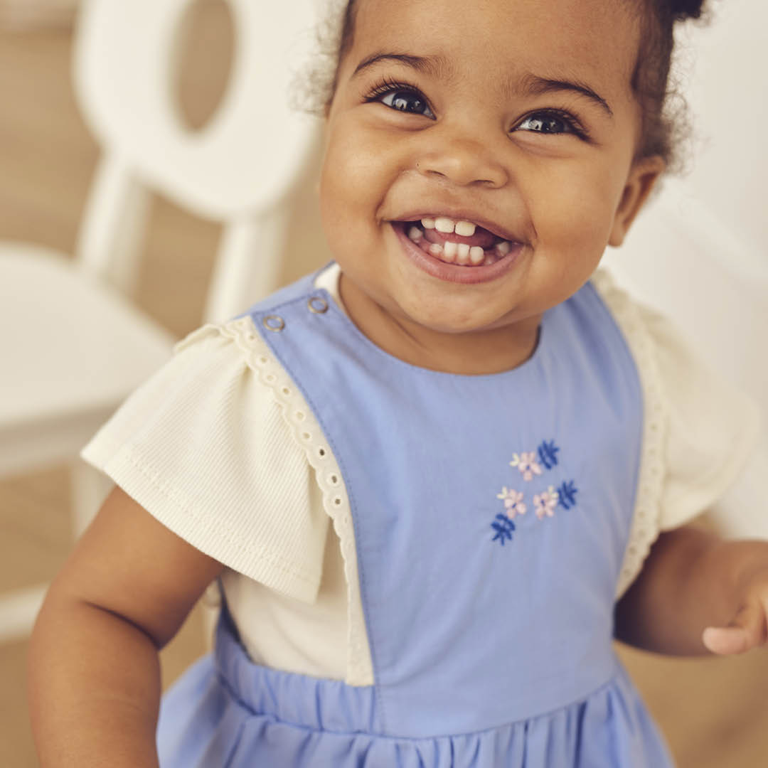 SPRING pinafore kjole